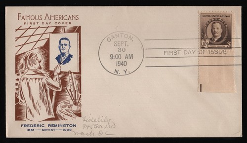 888 10c frederic remington - frederic,