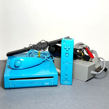 NINTENDO WII AZZURRA console