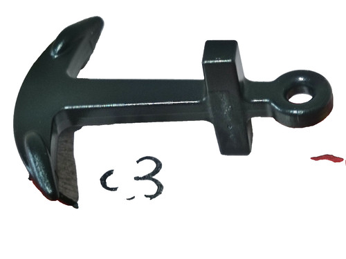 Playmobil ancora nera nave - nera,