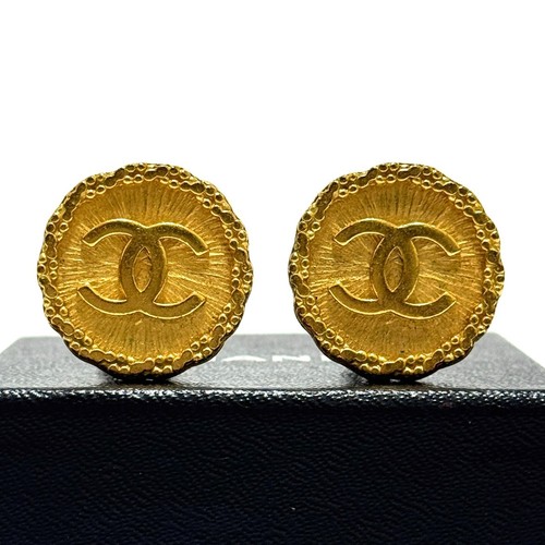Orecchini tondi chanel 94p - orecchini,