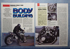 MOTOSPRINT991-PROVA / TEST-1991- YAMAHA V-MAX 1200 - PROVA NOVITA' - 2 fogli