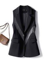 Gilet Senza Maniche Casual Da