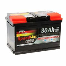 BATTERIA AUTO SPEED MAX L3 80 Ah 750A EN = FIAMM 80Ah BOSC 74 DX+ PRONTA ALL'USO