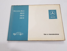 LIBRETTO USO MANUTENZIONE MERCEDES BENZ 200 D 220 D 240 D ED. 73 LEGGI BENE