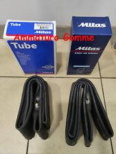 COPPIA CAMERA D'ARIA 2MM MITAS 90/90 21 + 130/80 17 RINFORZATA MOTO CROSS CAMERE