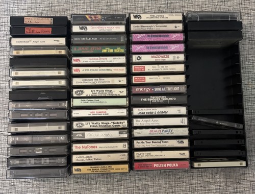 Cassette tape lot mostly - tape,