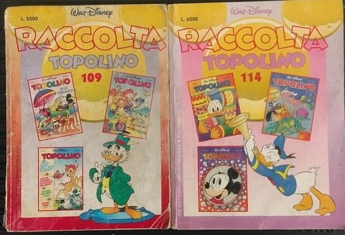 Lotto topolino raccolta - topolino,