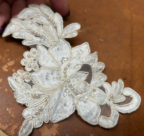 Applique perline ricamate - applique,