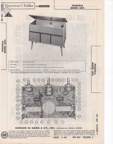 Phonola 6013 1967 - phonola,