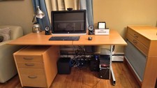 Ikea Office Desk, Credenza