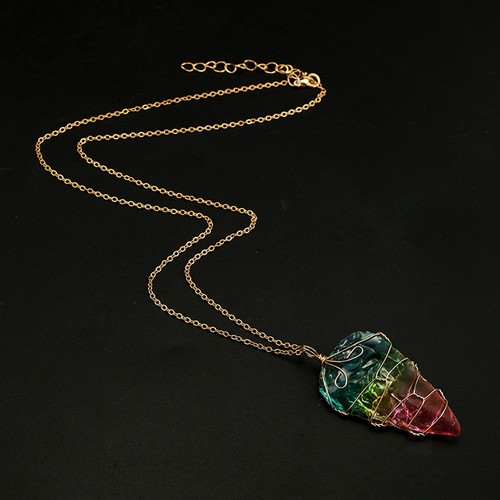 Collana cristallo ciondoli - ,