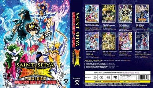 Anime dvd saint seiya complete - anime,
