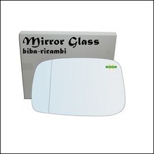 Vetro Specchio Retrovisore Cromato Asferico Lato Sx-Guidatore Per Fiat Ulysse II