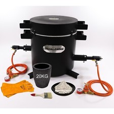 FB3Hb–20KG Forno a Gas Propano Forgia a Gas Fucina Bruciatore Fabbro +Crogiolo