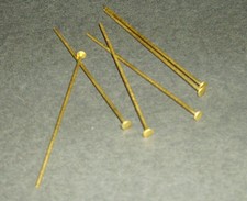 50 PZ CHIODINO OTTONE 17x07