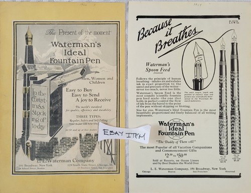 1924 waterman ideal penna - 1924,