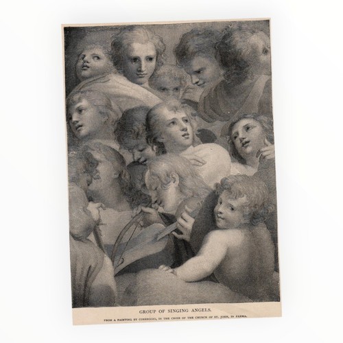Correggio gruppo angeli - gruppo,