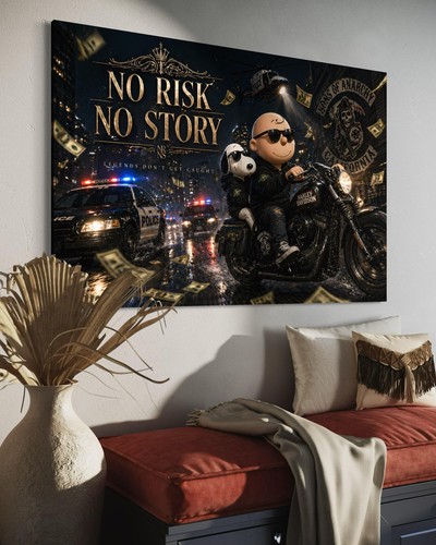Quadro tela charlie brown - su,