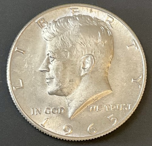 Mezzo dollaro kennedy 1965 4 - mezzo, (4