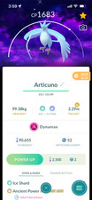 Shiny Dynamax Articuno Sfondo