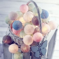 20 palline di cotone 2,2 m