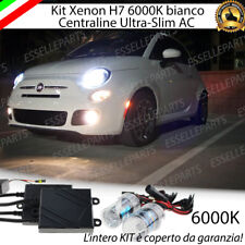 KIT XENON XENO H7 AC 6000K 35W SPECIFICO FIAT 500 CINQUECENTO NO ERROR GARANZIA