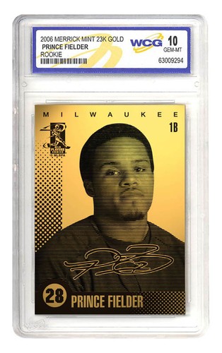 2006 prince fielder 23k - fielder,