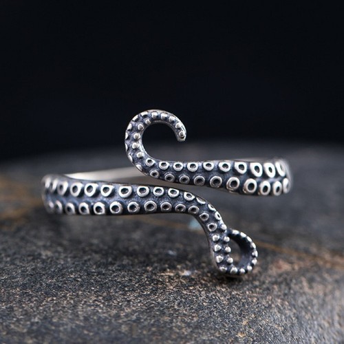 Anello regolabile polpo