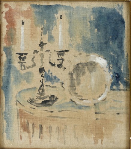 Dipinto olio tela alla - su,