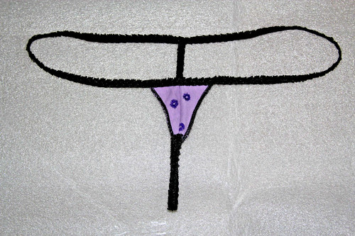 Uncinetto sexy bikini perizoma - uncinetto,
