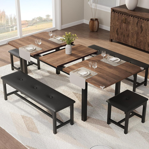 Set pranzo allungabile 5 - set, da