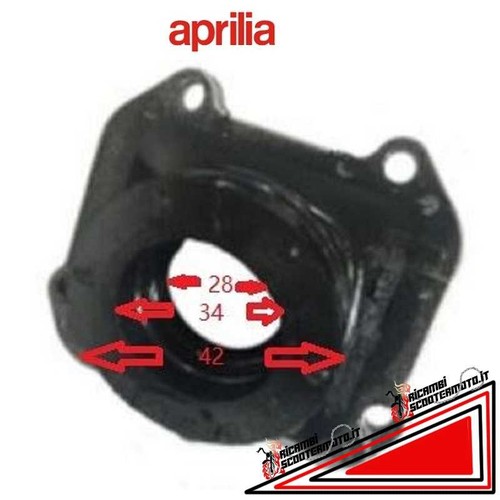 Collettore aspirazione aprilia - aspirazione,