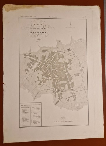 Antica pianta città - città, di