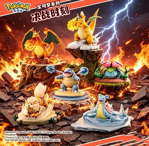 Pokemon original action - pokemon, figure