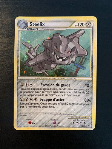 Carte pokémon steelix - carte,