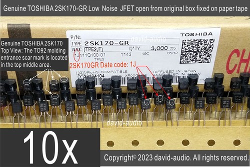 Pezzi 2sk170 originale - 2sk170-gr,