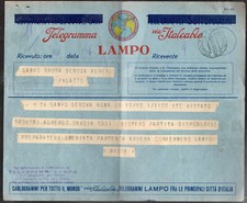 Telegramma Lampo ITALCABLE  1