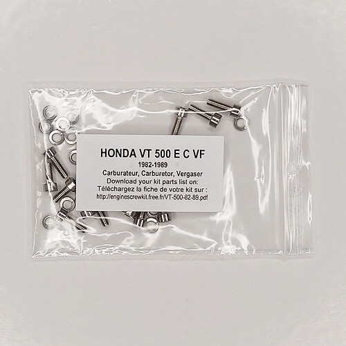 Honda 500 e 1983 1987 - vt, ft