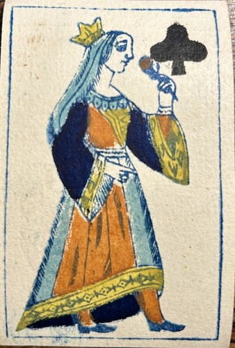 Antique playing cards - playing,