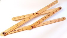 Pantografo anni 50 in legno vintage