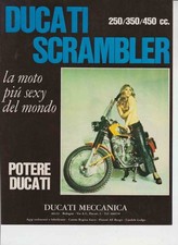 advertising Pubblicità-MOTO DUCATI SCRAMBLER  1972- MOTOITALIANE MOTOSPORT EPOCA