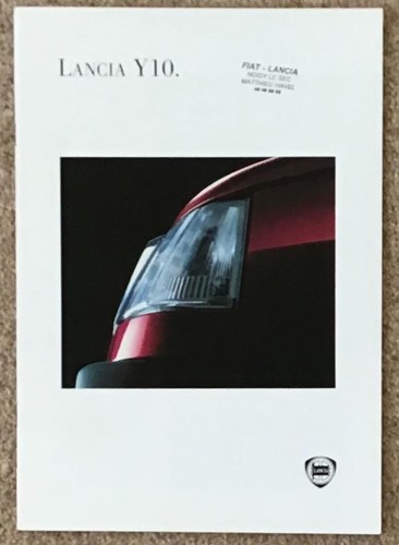Brochure vendita lancia y10 - brochure,