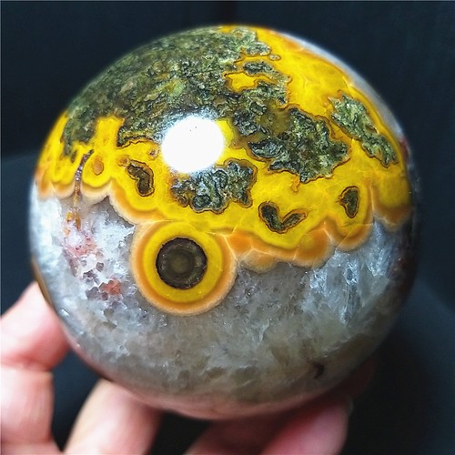 Rara sfera cristallo - rara, agata