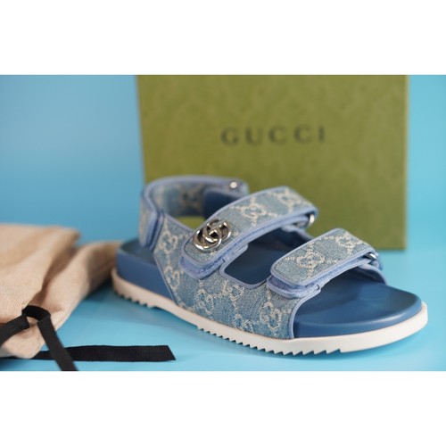 Gucci moritz open toe - gg, logo