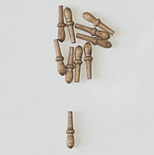 Mantua Model Caviglia in noce mm 10 - Quantità 10 PZ. - Art : 32690