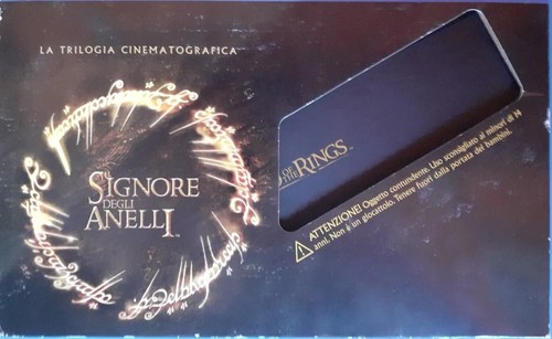 Signore degli anelli gift - anelli,