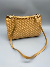 RODO BORSA DONNA CLUTCH CESTO INTRECCIATO MADE IN ITALY ANNI 70 VINTAGE