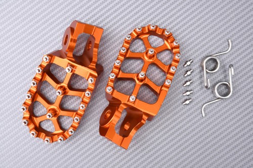 Repose pieds orange alu - alu, d