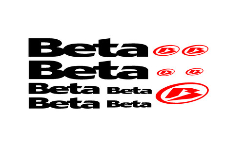 Adesivi moto beta - , 11