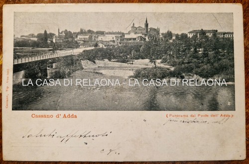 Cartolina cassano adda - cartolina,